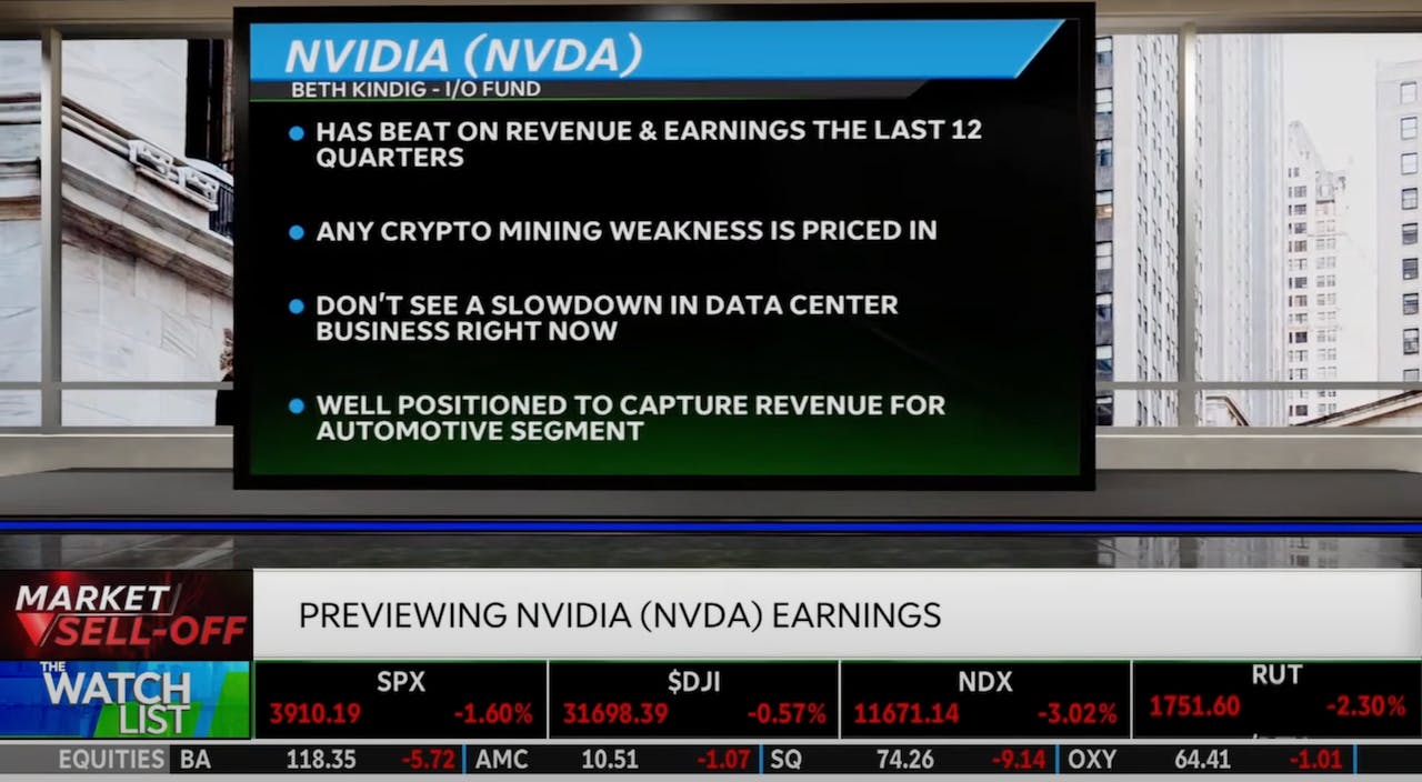Beth Kindig Talks Expectations for Nvidia’s Q1 Earnings on TD Ameritrade